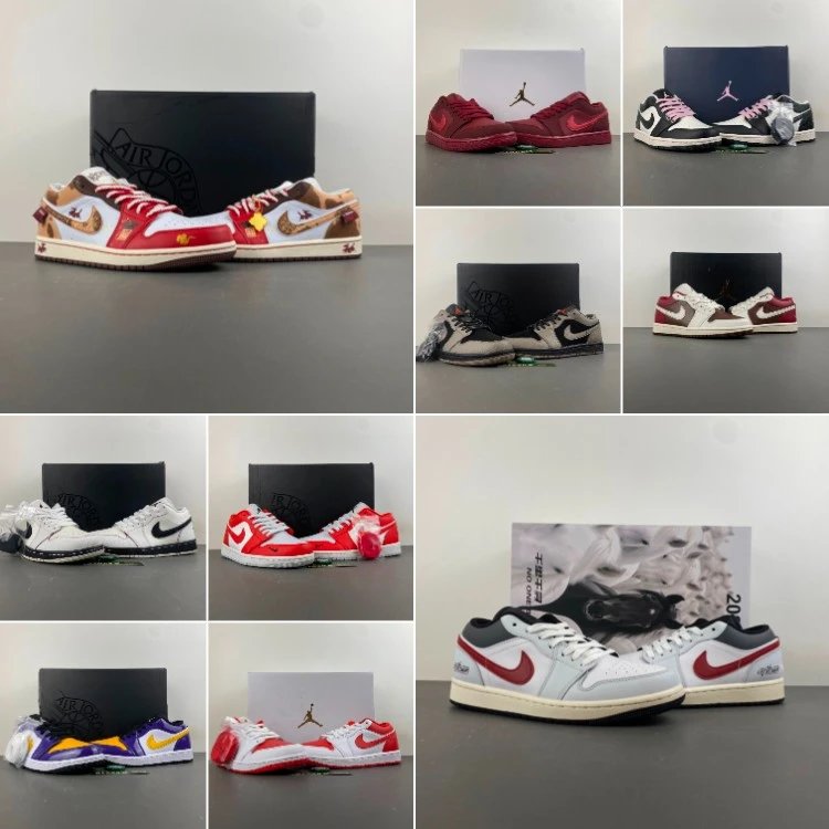 Sneakers Jordan — Blocchi di colore · Taglio basso