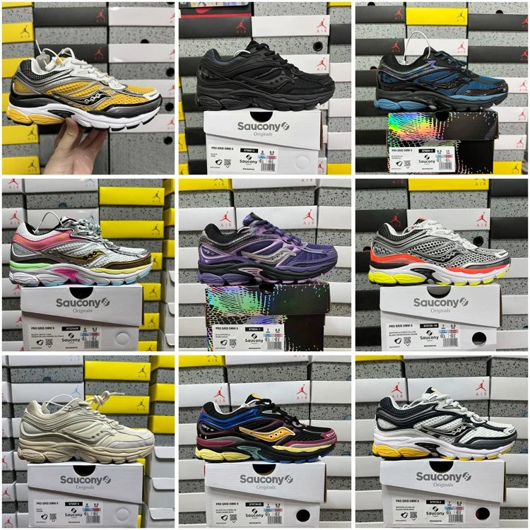 Saucony sneakers — lager av paneler · Lågt skaft