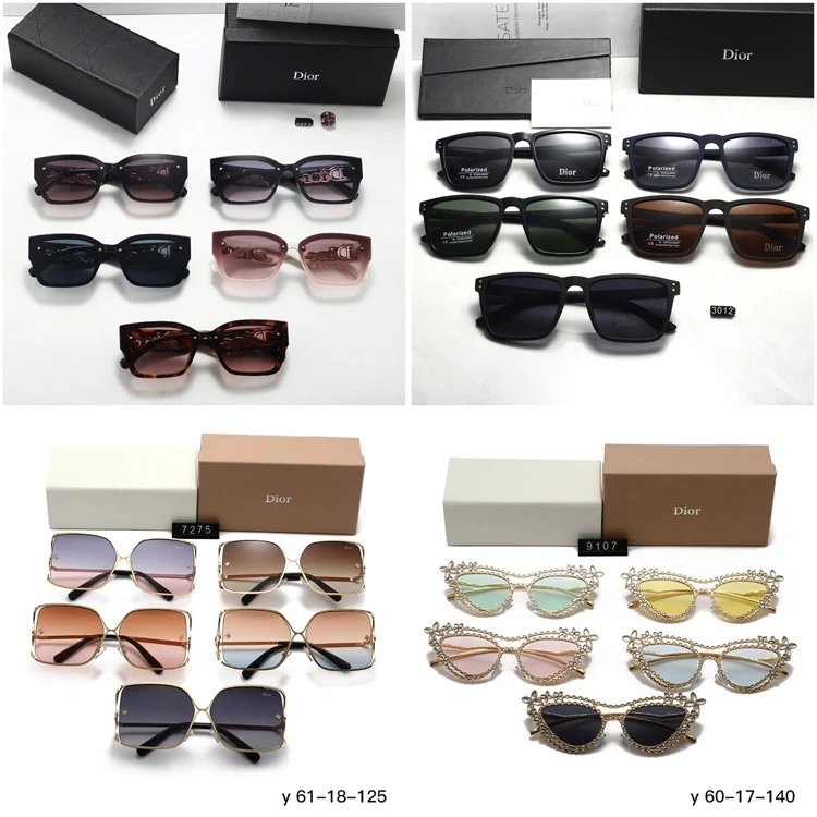 Gafas de sol Dior — montura de ojo de gato · lentes tintadas