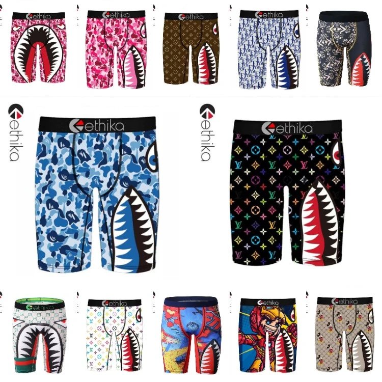Ethika eng anliegende Boxershorts — Cartoonmotiv · Elastischer Bund