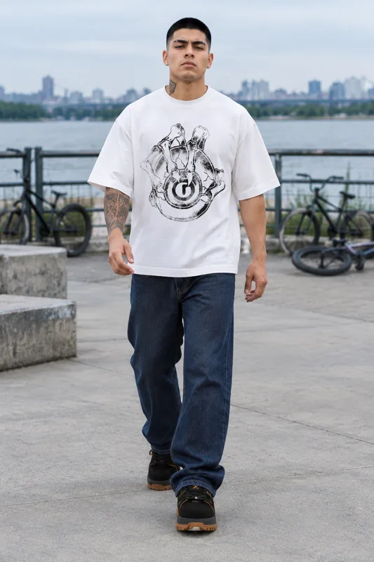 Outfit con T-shirt Gallery Dept. e Sneakers stringate Louis · Diego