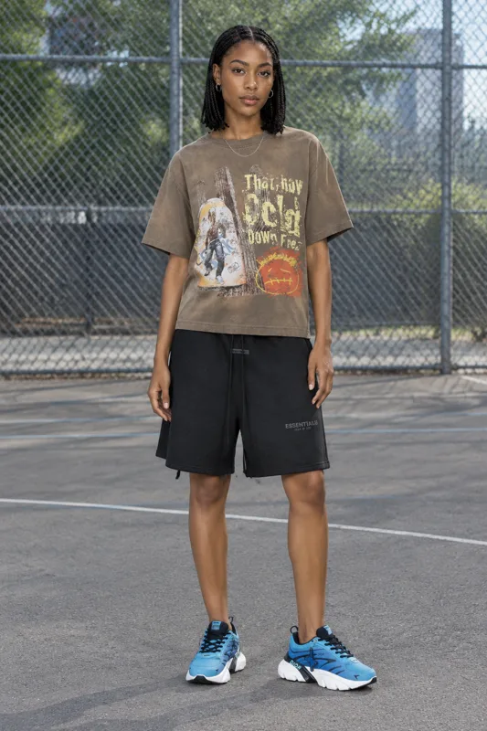 Travis Scott Graphic, Fear of God Essentials & Dior B44 Low-Top Chunky outfit · Imani