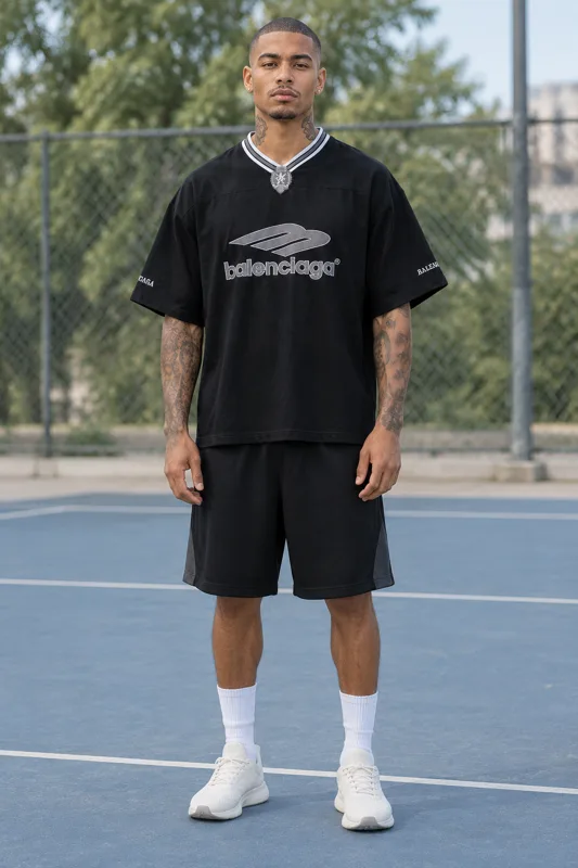 Balenciaga jersey (short-sleeved) outfit · Milo