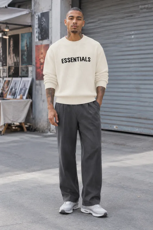 Outfit con Maglione (Scritte decorative) · Milo